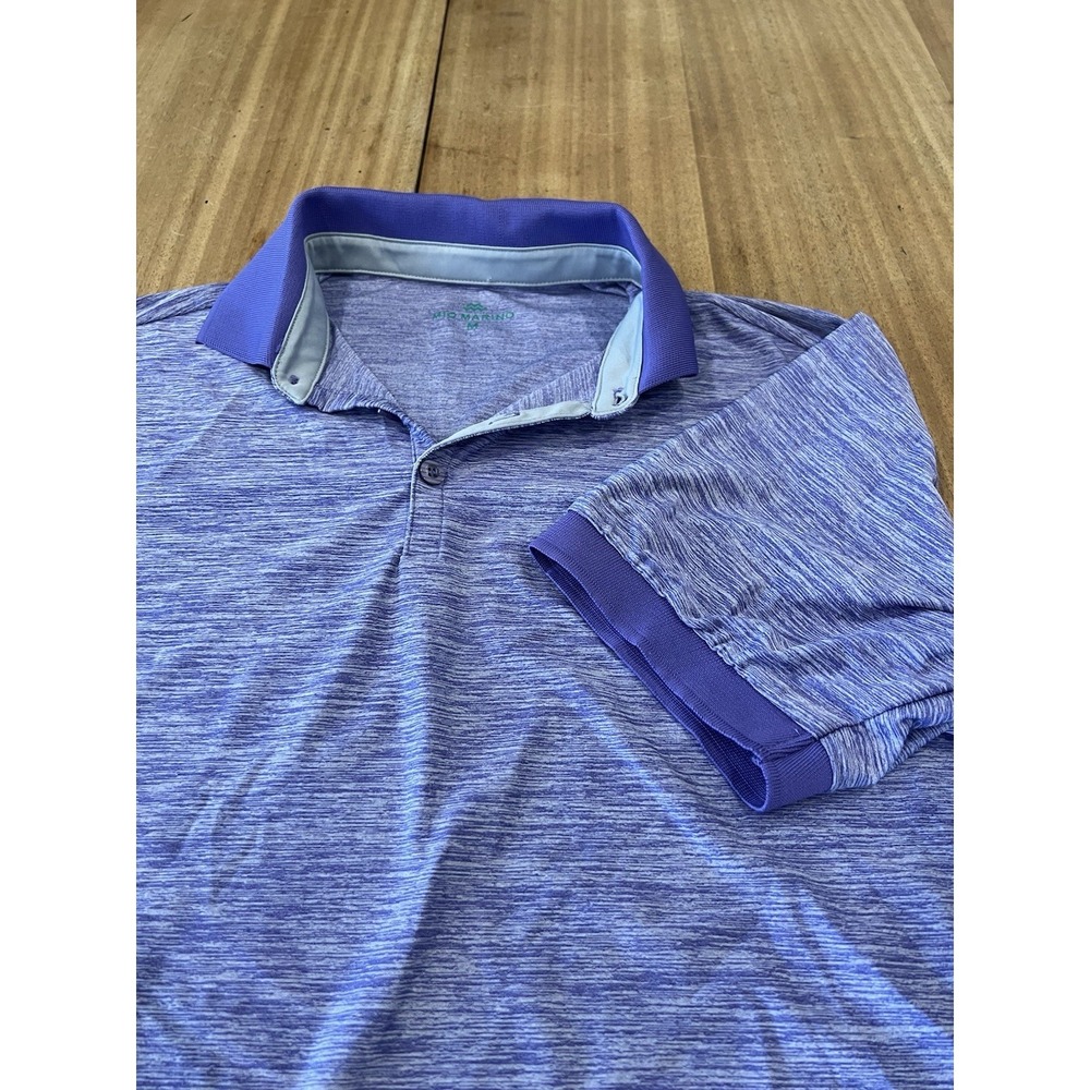 Mio Marino Shirt Mens M UPF 30‎ Polo Beach Fishing Performance Short Sleeve